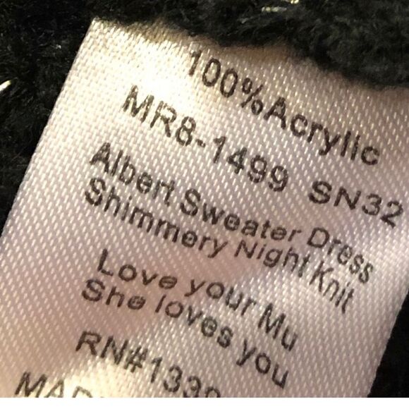 Show me your Mumu Albert Sweater Dress ~ Shimmery Night Knit - Picture 10 of 10